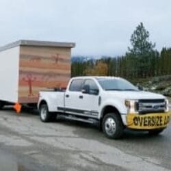 dakota towing oversized load